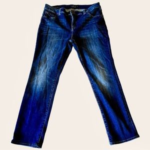Lucky Brand Size 16W Emma Straight Jeans